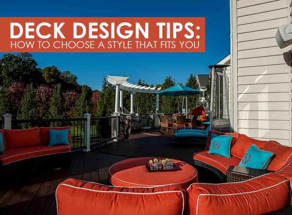 deck design tips: