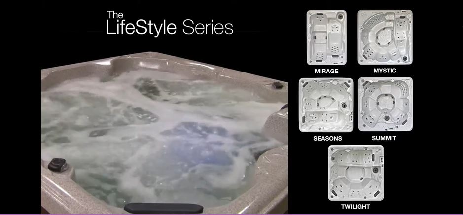 pdc lifestyle series hot tubs