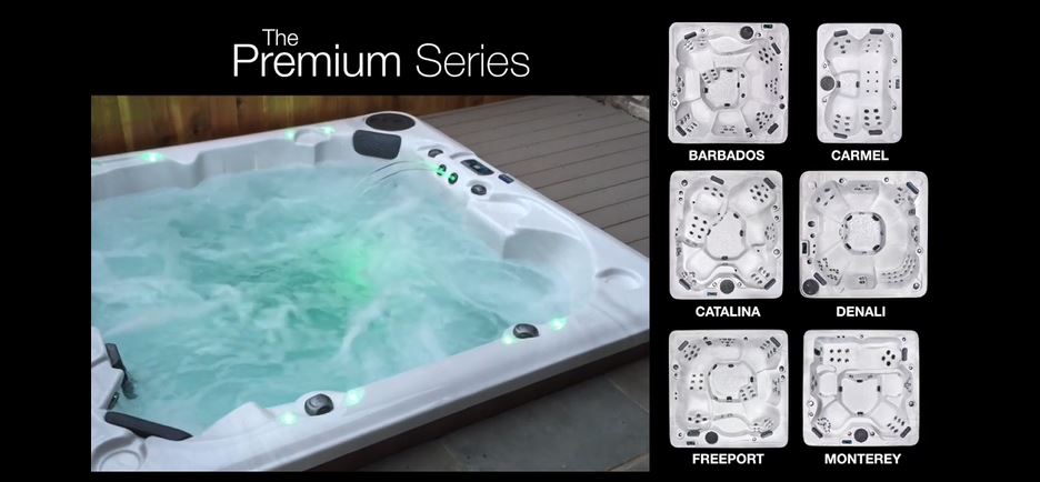 pdc premium series hot tubs